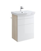 CERSANIT Smart 55 Тумба под раковину, цвет ясень, белый CERSANIT Smart 55 Тумба под раковину, цвет ясень, белый