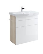CERSANIT Smart 70 Тумба под раковину, цвет ясень, белый CERSANIT Smart 70 Тумба под раковину, цвет ясень, белый