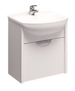 CERSANIT Basic 50 Тумба под раковину подвесная, цвет белый CERSANIT Basic 50 Тумба под раковину подвесная, цвет белый