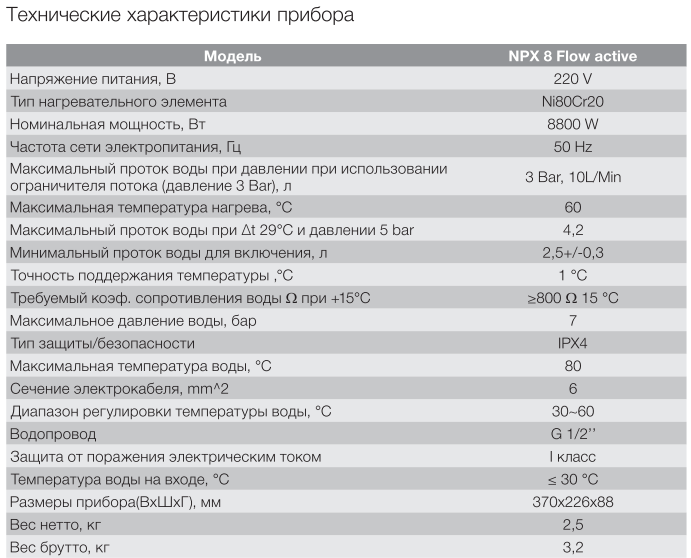 Электрический водонагреватель проточного типа electrolux