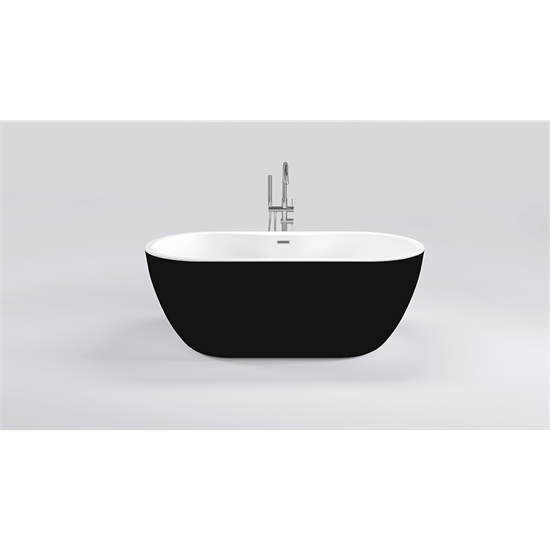 BLACK&WHITE Акриловая ванна SB111 Black (1800x750x580) - фото 107854