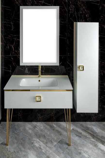 ARMADIART Консоль LUCIDO 100 см Жемчужный белый ARMADIART-770-100-W - фото 109697