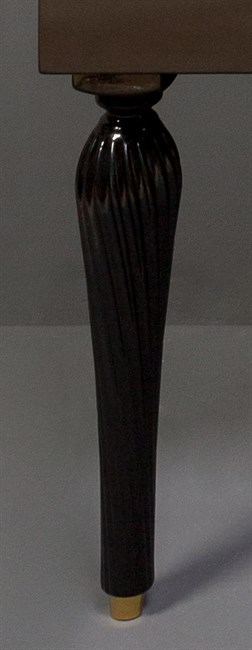 ARMADIART Ножки SPIRALE 45 см черные (пара) - фото 110214