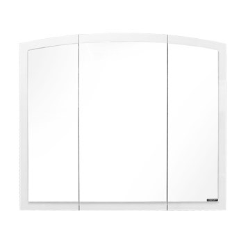 COMFORTY Зеркало-шкаф "Палини-100" белый глянец - фото 114186