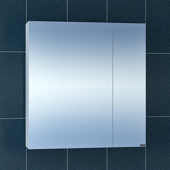 SANTA Зеркальный шкаф СаНта Стандарт 70 113008, цвет белый - фото 116293