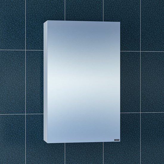 SANTA Зеркальный шкаф СаНта Стандарт 45 113001, цвет белый - фото 116308