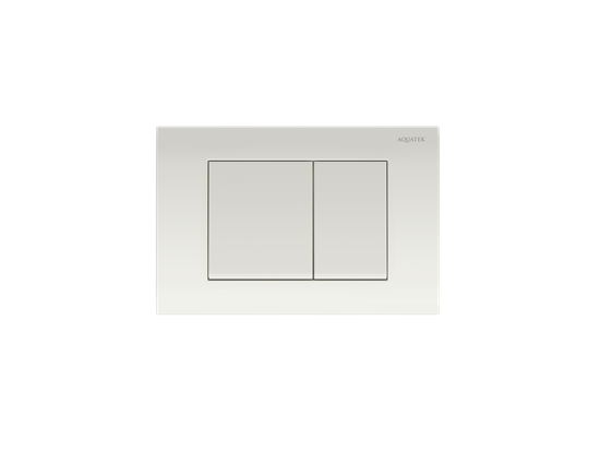 AQUATEK KDI-0000009 (001A) Панель смыва Белая (клавиши квадрат) - фото 139528