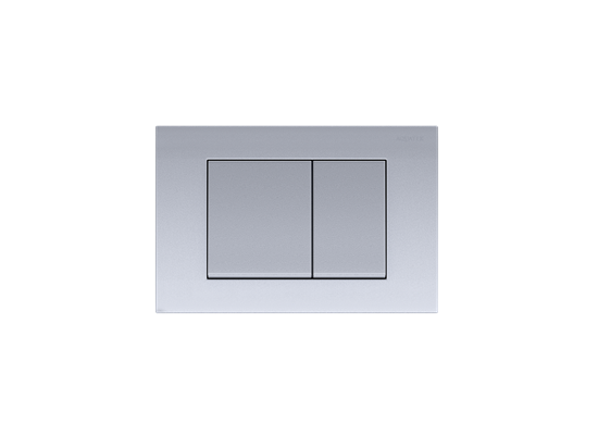 AQUATEK KDI-0000011 (001C) Панель смыва Хром матовая (клавиши квадрат) - фото 139530