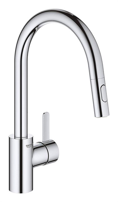 GROHE 31481001 Eurosmart Cosmopolitan Смеситель для кухни, высокий излив, хром - фото 144103