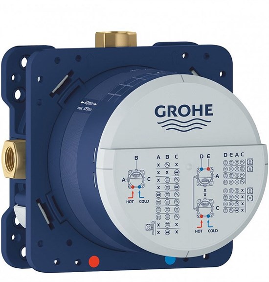 GROHE Универсальная встраиваемая часть Rapido SmartBox для вентилей, смесителей и термостатических смесителей Grohtherm SmartControl 35600000 - фото 145335