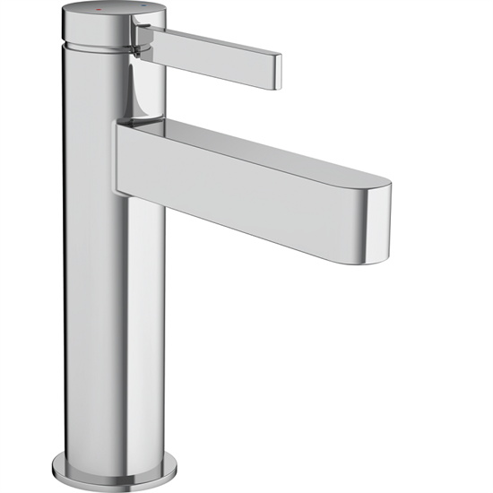 HANSGROHE Finoris Смеситель для раковины, однорычажный, 110 со сливным гарнитуром 76020000, хром - фото 147411