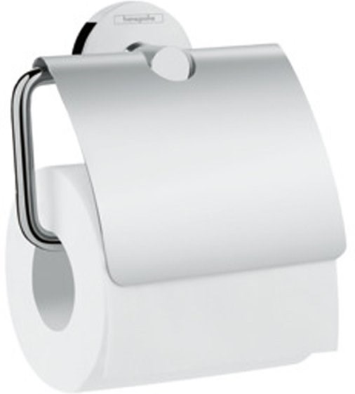 HANSGROHE Держатель туалетной бумаги с крышкой Hansgrohe Logis Universal 41723000 - фото 148061
