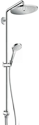 HANSGROHE Душевая стойка Hansgrohe Croma Select 280 Air 1jet Showerpipe Reno EcoSmart 26793000 - фото 148264