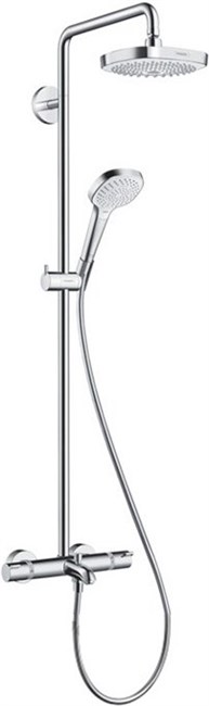 HANSGROHE Душевая стойка Hansgrohe Croma Select E 180 2jet Showerpipe 27352400 - фото 148269