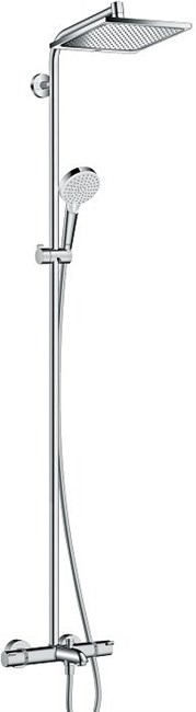 HANSGROHE Душевая стойка Hansgrohe Crometta E 240 1jet Showerpipe 27298000 - фото 148279