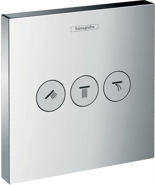 HANSGROHE Запорный/переключающий вентиль Hansgrohe ShowerSelect 15764000 - фото 148627