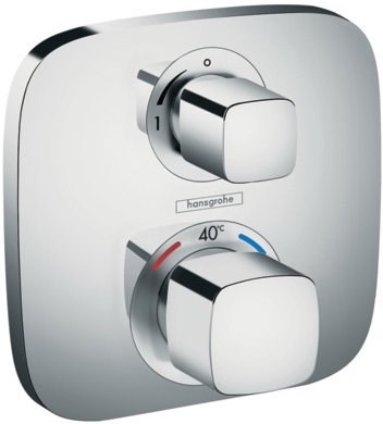 HANSGROHE Термостат с запорным вентилем Hansgrohe Ecostat E 15707000 (на 1 потребителя) - фото 150808