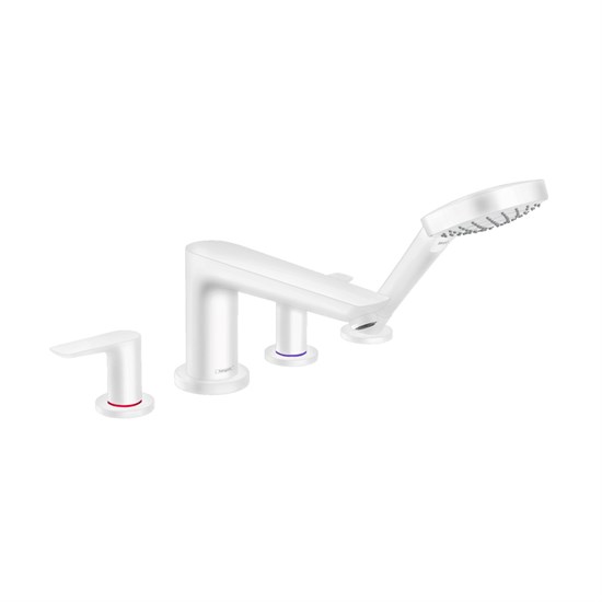 HANSGROHE Смеситель Hansgrohe Talis E 71748700, матовый белый - фото 151112