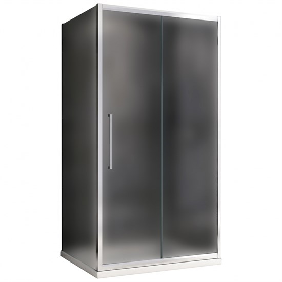 ABBER Душевой уголок  Schwarzer Diamant AG30140MH-S75M, размер 140x75 см, двери раздвижные, стекло 6 мм AG30140MH-S75M - фото 152062