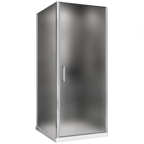 ABBER Душевой уголок  Sonnenstrand AG04080M-S100M, размер 80x100 см, двери распашные, стекло 6 мм - фото 153353