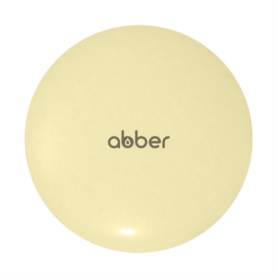 ABBER Накладка на слив для раковины  AC0014MY желтая матовая, керамика - фото 171582