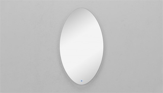 VELVEX Luna Зеркало с подсветкой, ширина 60 см, цвет белый - фото 178522