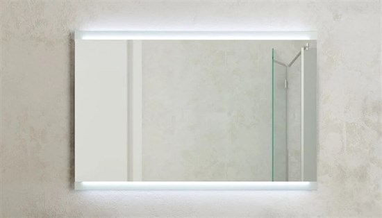 VELVEX Otto Зеркало с подсветкой, ширина 100 см, цвет белый - фото 178532