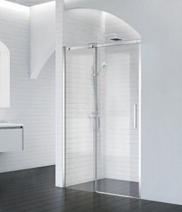 BELBAGNO Acqua Душевая дверь в нишу, размер 130 см, двери раздвижные, стекло 8 мм ACQUA-BF-1-130-C-Cr