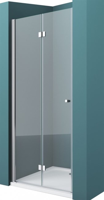 BELBAGNO Albano Душевая дверь в нишу, размер 60 см, двери складные, стекло 6 мм - фото 181238
