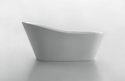 BELBAGNO Ванна акриловая без перелива BB63-1800-W0, отдельностоящая, размер 180х80 см, белая - фото 183623