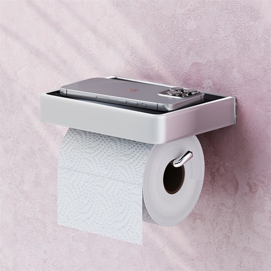 DAMIXA Jupiter Держатель для туалетной бумаги, цвет черный - фото 184914