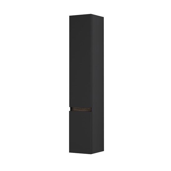 AM.PM M85ACHR0306BM X-Joy, шкаф-колонна, подвесной, правый, 30 см, цвет: черный матовый - фото 187061