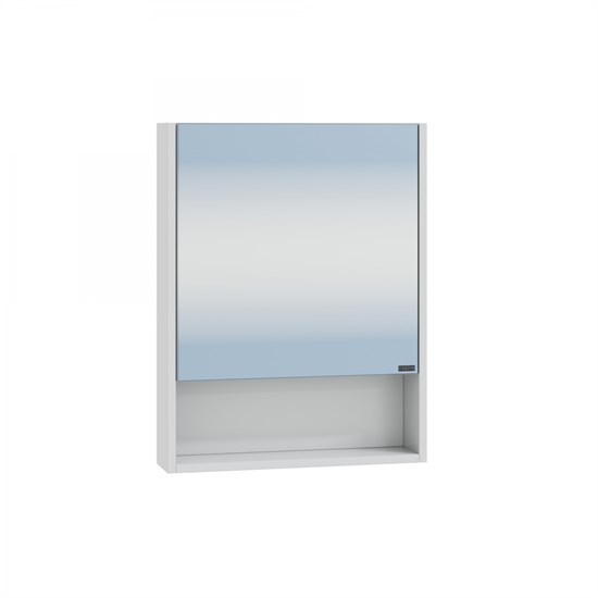 SANTA Зеркальный шкаф "Сити 50" универсальный, без подсветки - фото 188230