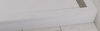 CEZARES Экран для поддона из искусственного мрамора TRAY-AS-A-100-100-SCR, цвет белый - фото 193047