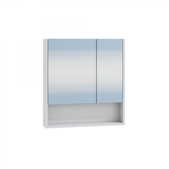 SANTA Сити Зеркальный шкаф универсальный НП, ширина 60 см - фото 202458