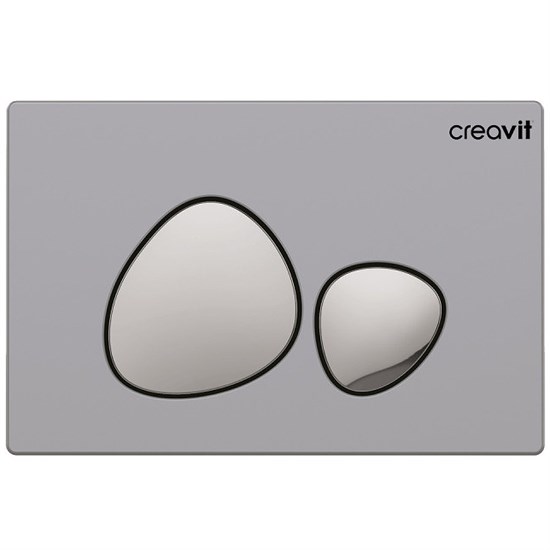 CREAVIT Кнопка для инсталляции SPA матовая хром - фото 204338