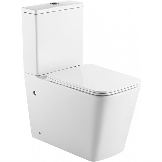 ESBANO Унитаз напольный DUERO (White). размер: 635x360x825, с бачком с сиденьем микролифт - фото 209283