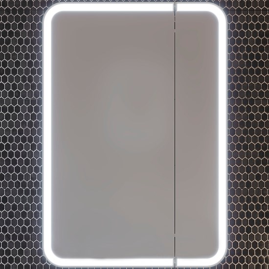 OPADIRIS Элеганс Зеркальный шкафчик с подсветкой 70 см - фото 209968