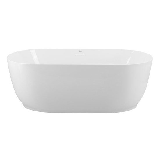 BELBAGNO Ванна акриловая овальная отдельностоящая размер 150x80 см, цвет белый - фото 213468