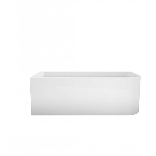 BELBAGNO Ванна акриловая полукруглая угловая размер 150x70 см, цвет белый - фото 213558