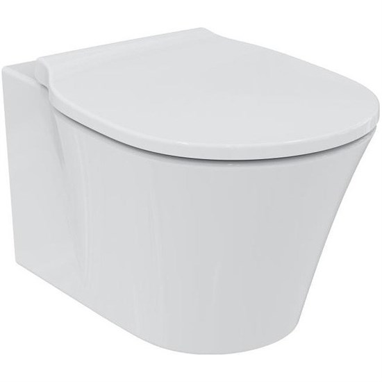 IDEAL STANDARD Connect Air Унитаз подвесной Rimless с сиденьем микролифт, белый K819501 - фото 217599