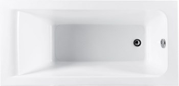 AQUANET Bright Ванна акриловая прямоугольная встраиваемая / пристенная размер 155x70 см с каркасом, белый - фото 218632