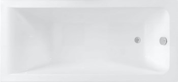 AQUANET Bright Ванна акриловая прямоугольная встраиваемая / пристенная размер 175x70 см с каркасом, белый - фото 218685
