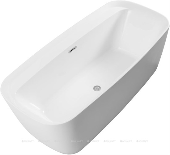 AQUANET Family Ванна акриловая овальная отдельностоящая / пристенная размер 170x80 см, белый - фото 219590