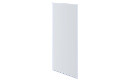 AQUATEK Неподвижная душевая стенка 900x2000, для комбинации с дверью, профиль хром, стекло прозрачное 6 мм - фото 222578