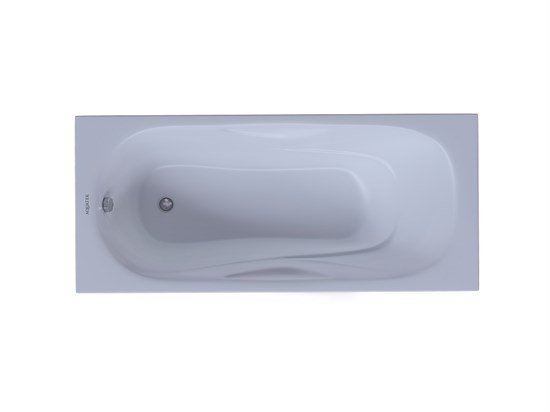 AQUATEK Гамма Ванна чугунная эмалированная 1700x750 мм в комплекте с 4-мя ножками без ручек, цвет белый - фото 222660