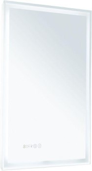 AQUANET Зеркало Оптима 50 белый матовый - фото 226570