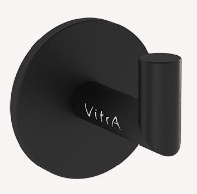 VITRA Origin Крючок для халатов, цвет черный матовый A4488436 - фото 242838