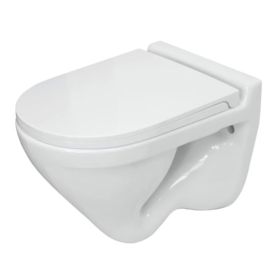 SANITA LUXE Унитаз подвесной Attica 345х495х400 с сидением микролифт (WC.WH/Attica/DM/WHT.G/S1) WC.WH/Attica/DM/WHT.G/S1 - фото 254323