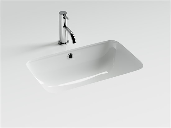 CERAMICA NOVA Element Раковина встраиваемая снизу 540x360x190 с отверстием слива перелива цвет белый CN7018 - фото 257792